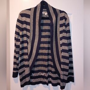Women's cardigan XL pull on open sweater